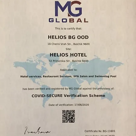 Hotel Helios Baltsjik